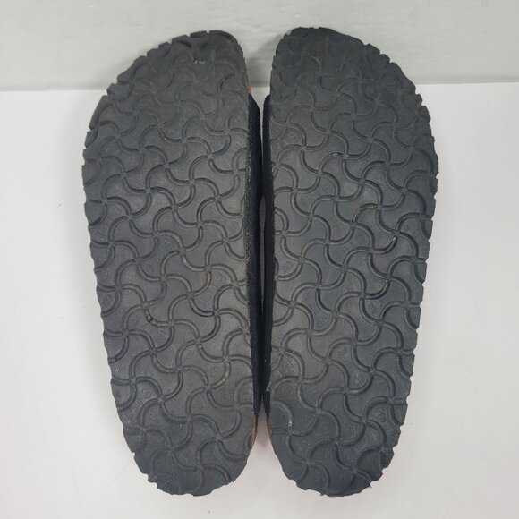 Birkenstock Arizona Women’s Soft Footbed Black Suede Sandals US Size 11 EU 42 - Picture 6 of 8